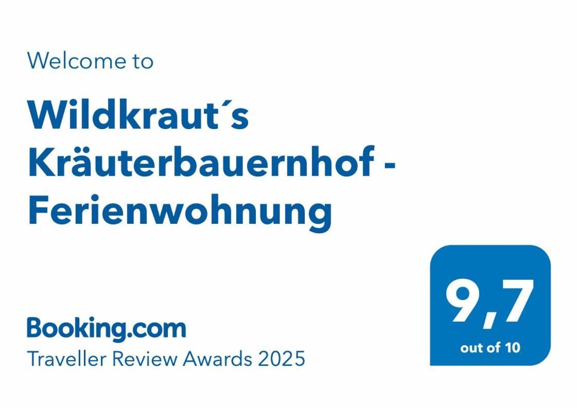 Wildkraut'S Kraeuterbauernhof - Ferienwohnung Kremsmünster Dış mekan fotoğraf
